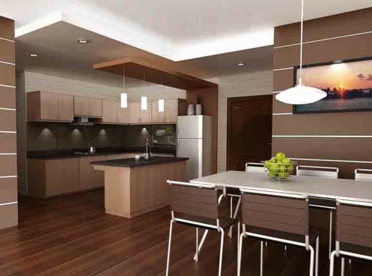 Bài trí nội thất phòng bếp hợp phong thủy