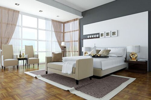 Phòng ngủ thiết kế quá nhiều tường kính không tốt